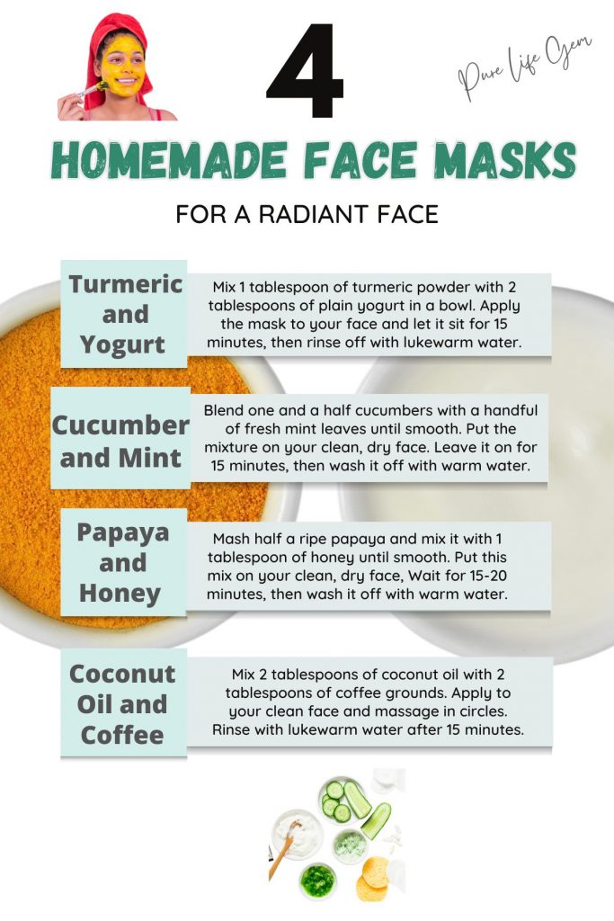 4 Homemade Face Masks For A Radiant Face