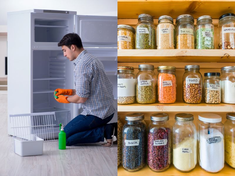 Clean Out Your Fridge And Pantry Regularly