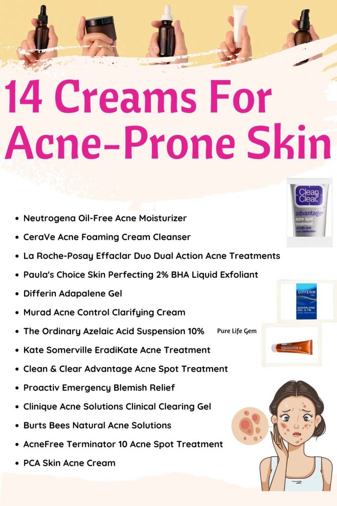 14 Creams For Acne-Prone Skin 