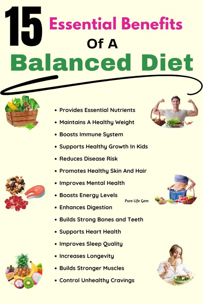 15 Essential Benefits Of A Balanced Diet