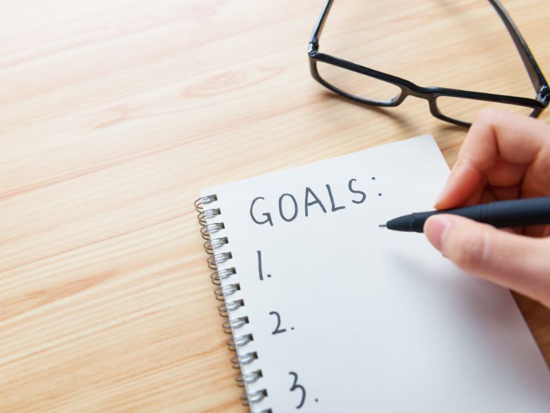 Write Down Your Goals
